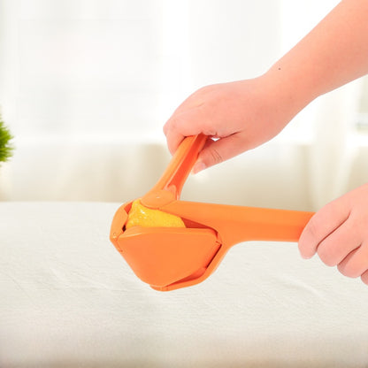 Manual fruit juicer