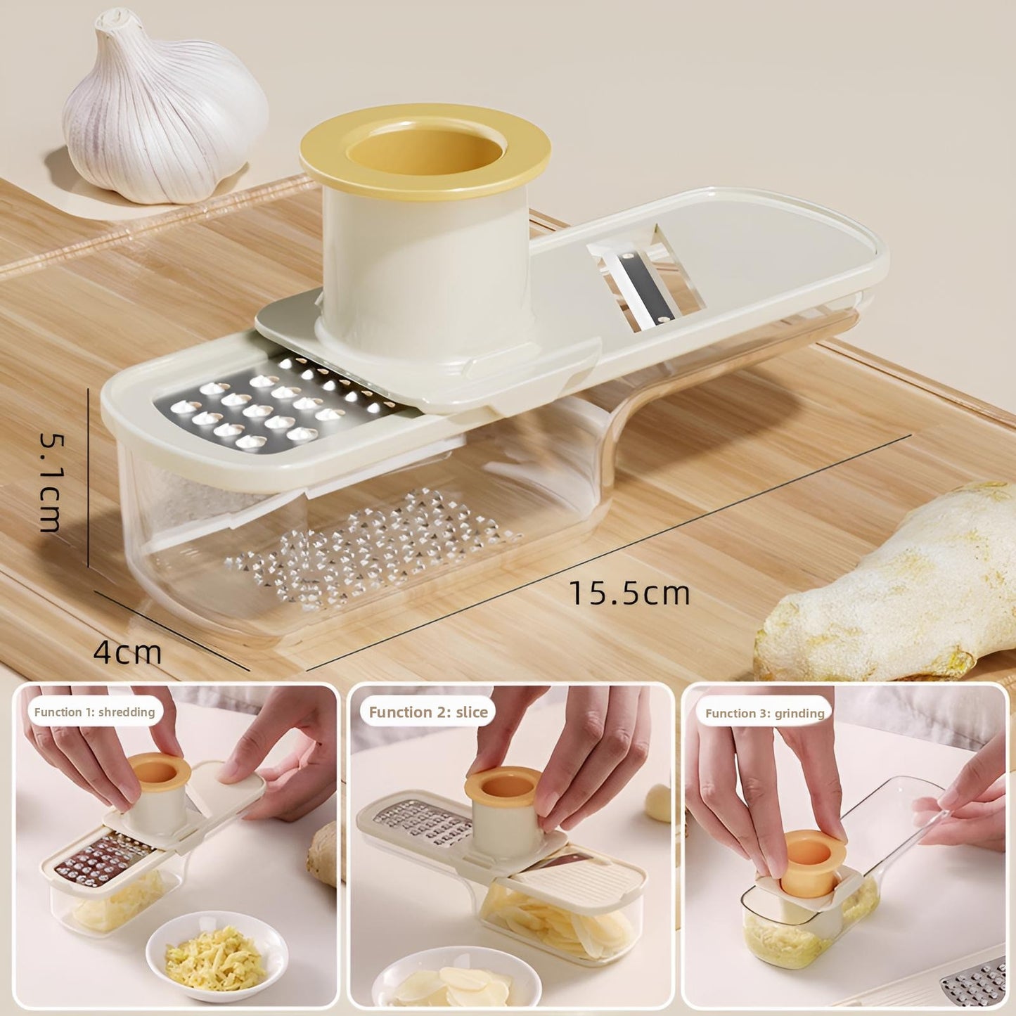 Manual Garlic Ginger Grinder