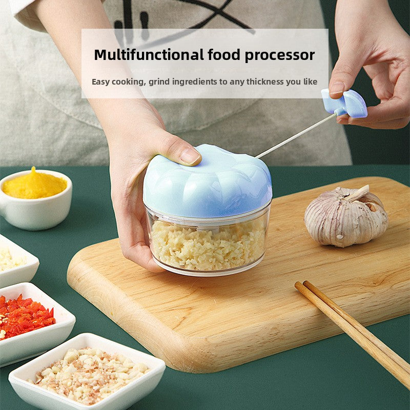 Manual garlic puller