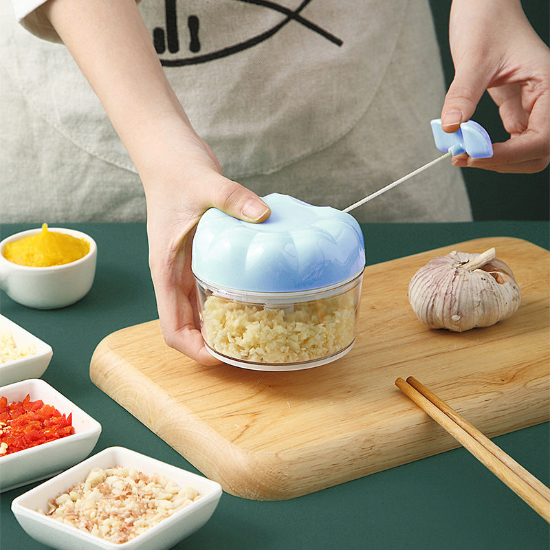 Manual garlic puller