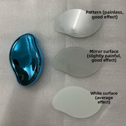 Manual glass hair removal tool for women