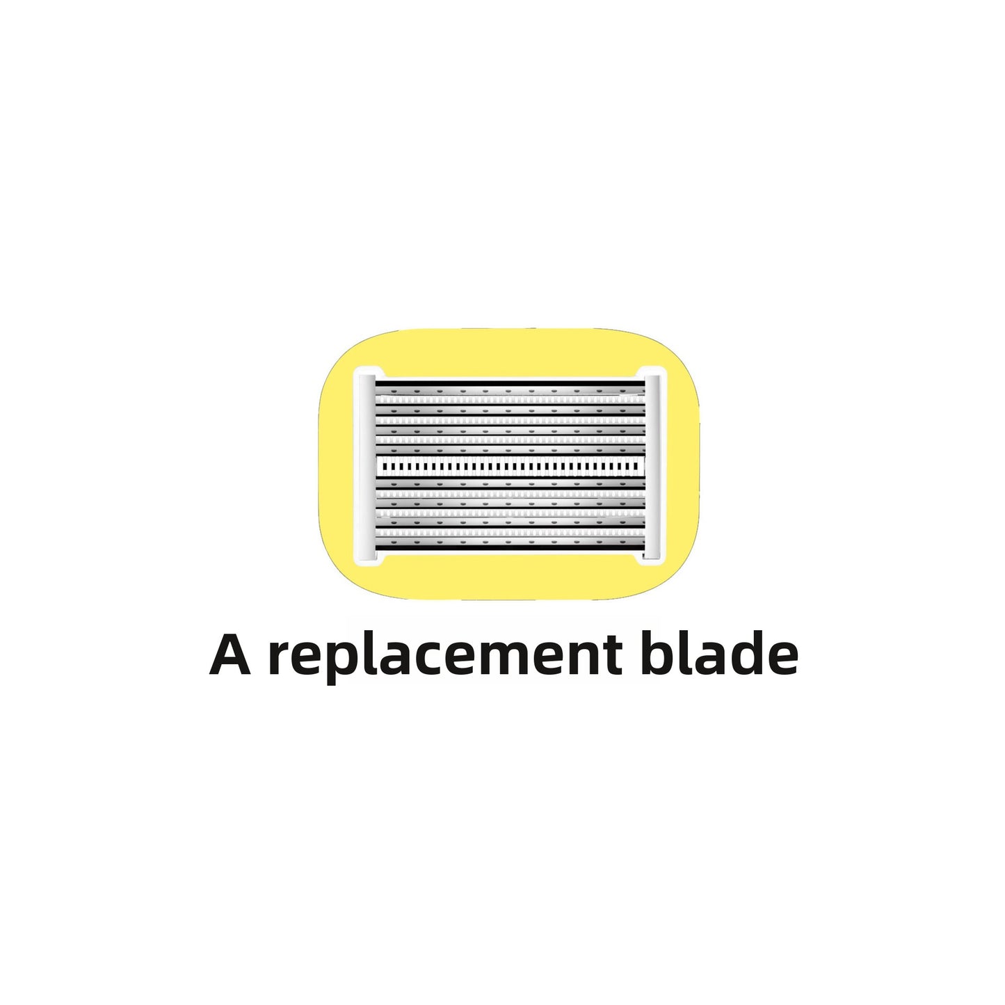Manual Hair Removal Shaver with Eight-Layer Blades
