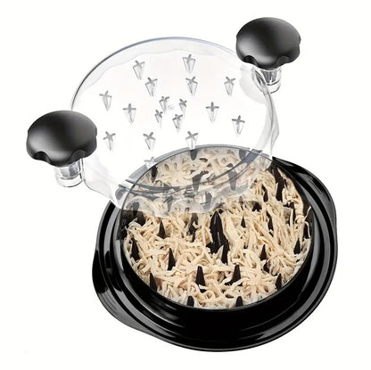 Manual meat grinder