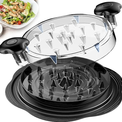 Manual meat grinder