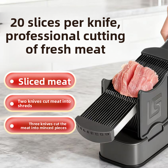 Manual Meat Slicer Shredder Dicer
