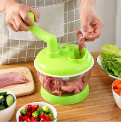 Four knife shredder candy color