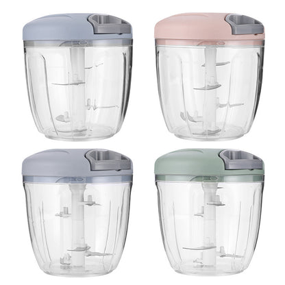 Manual Multifunctional Garlic Chopper Vegetable Cutter