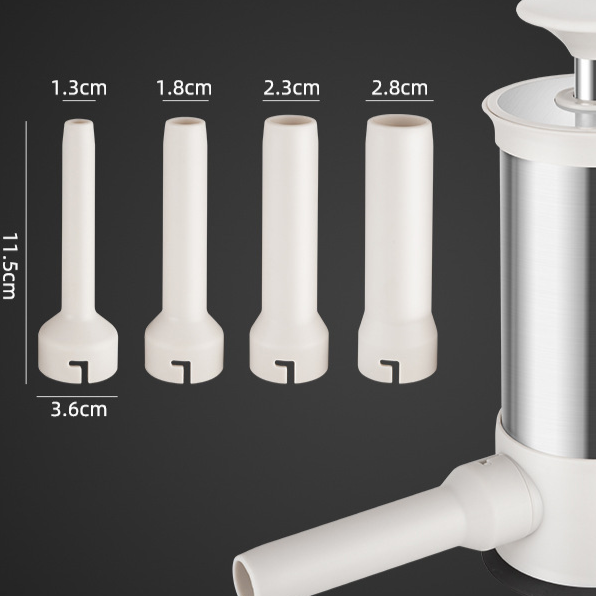 Manual Sausage Filling Tool Stainless Steel Home Use
