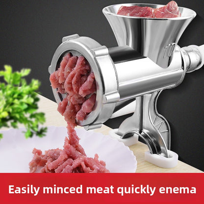 Manual sausage stuffing machine
