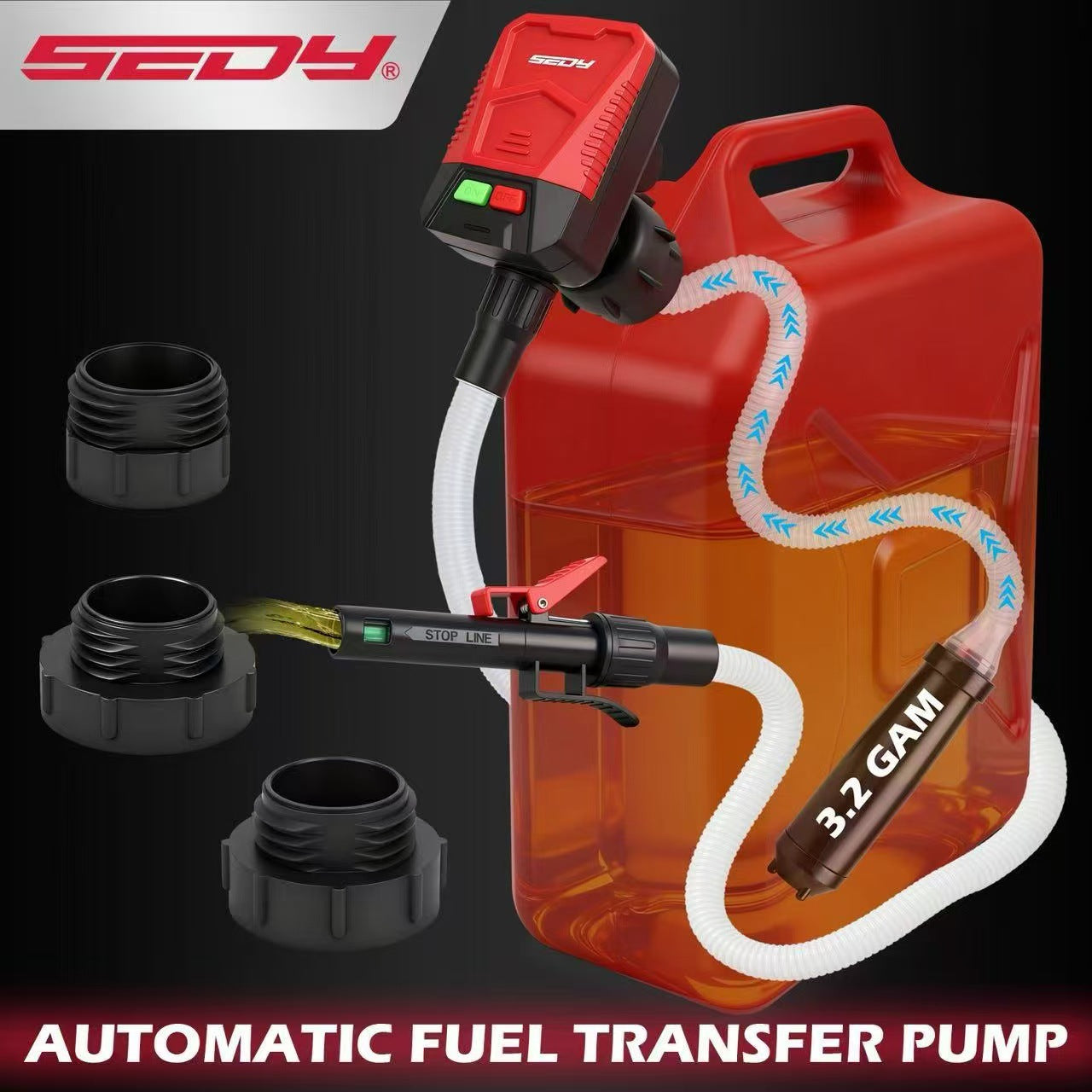 Manual Self-Stopping Oil Fluid Extractor Pump