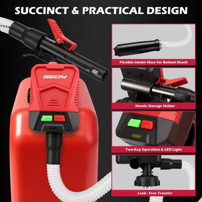 Manual Self-Stopping Oil Fluid Extractor Pump