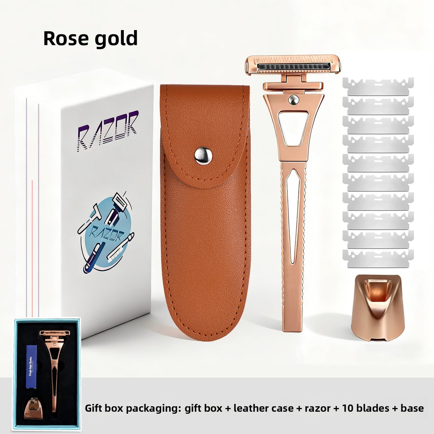Manual Shaving Razor Set