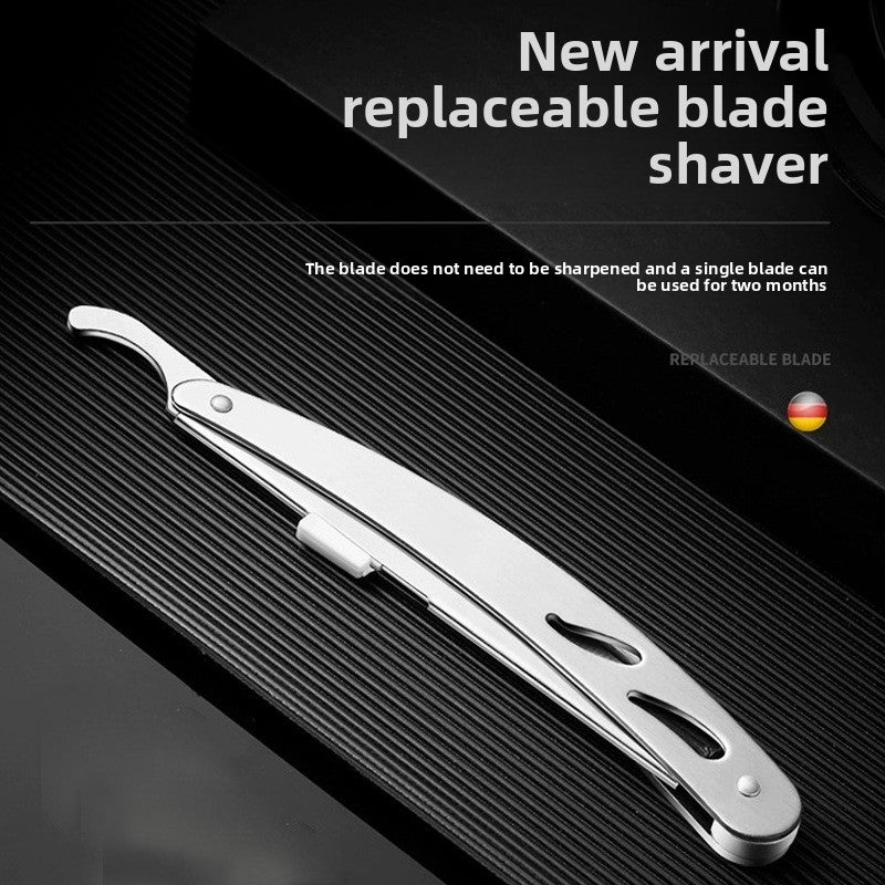 Manual Shaving Razor Stainless Steel Hair Trimmer
