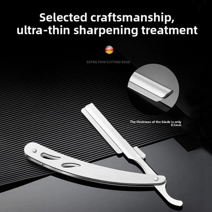 Manual Shaving Razor Stainless Steel Hair Trimmer