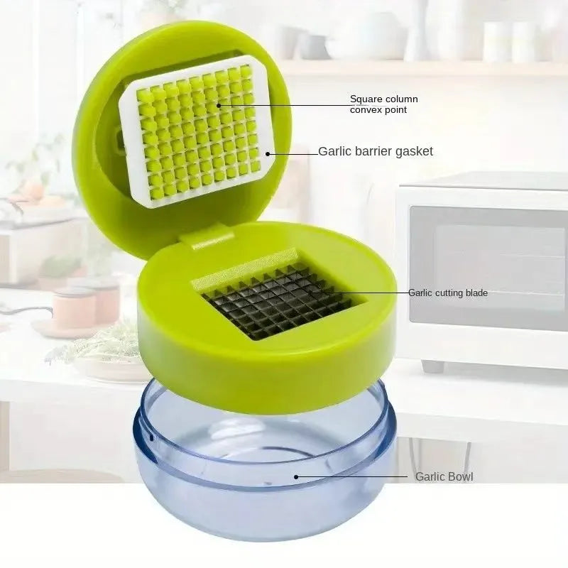 Manual Stainless Steel Garlic Crusher