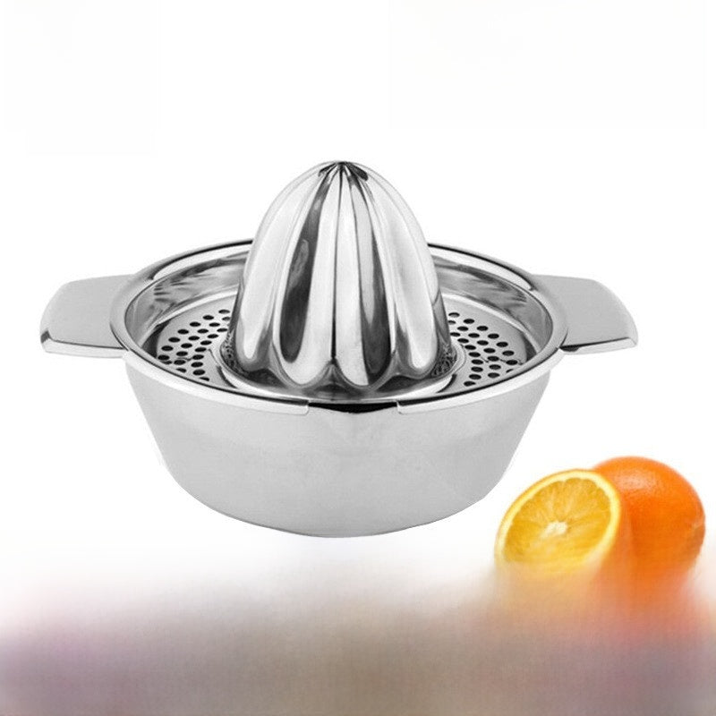 Manual stainless steel lemon juicer