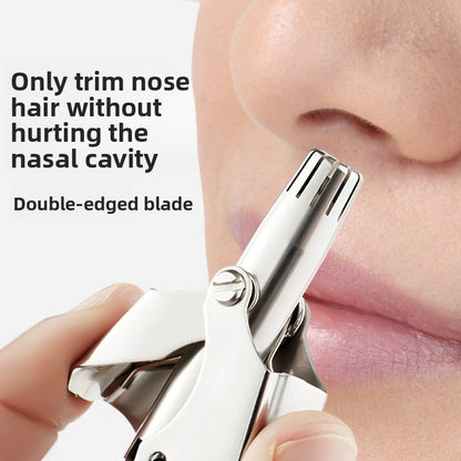Manual Stainless Steel Nose Hair Trimmer