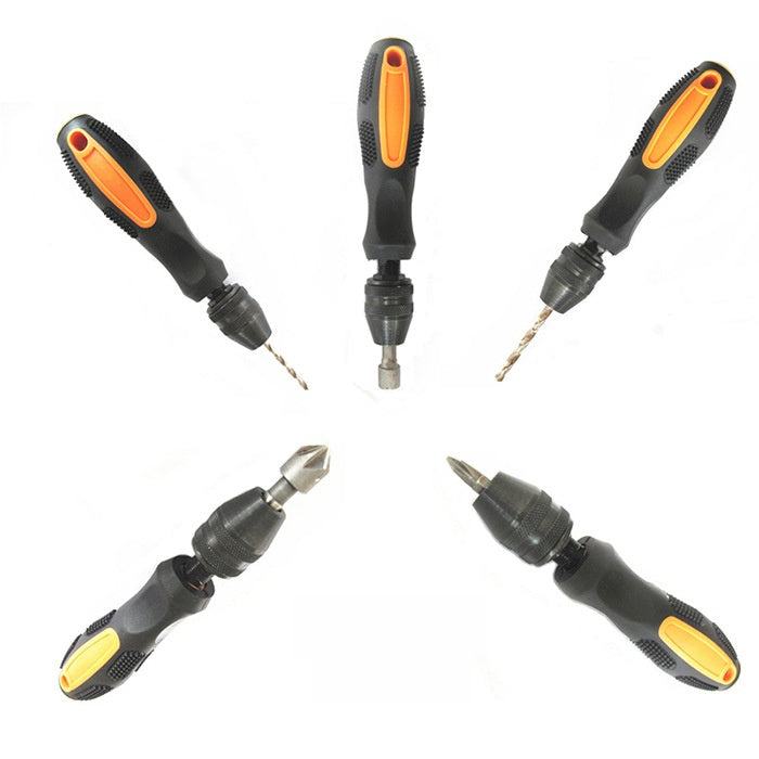 Manual Twist Drill with 0.5-8mm Chuck for Precision Hole Drilling