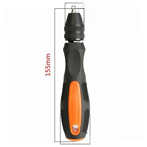 Manual Twist Drill with 0.5-8mm Chuck for Precision Hole Drilling