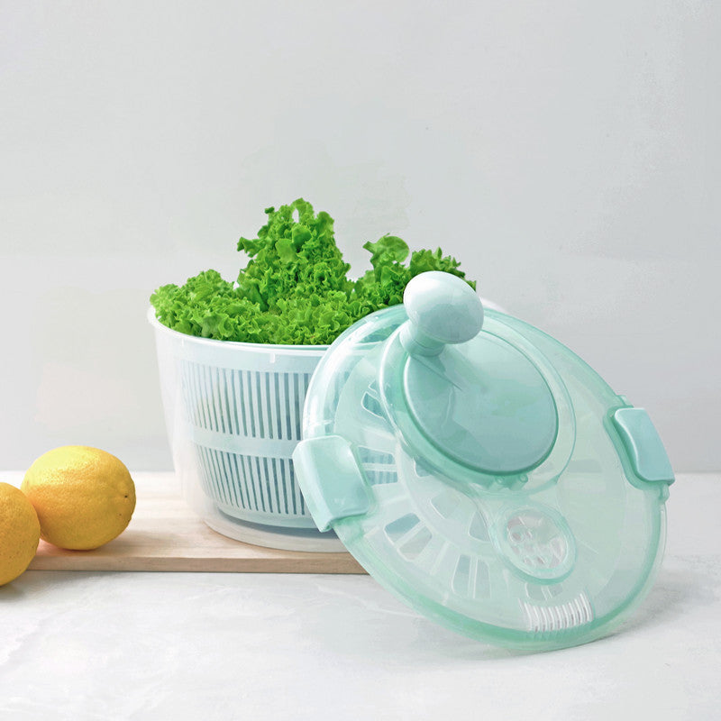 Manual Vegetable Salad Dehydrator Draining Basket