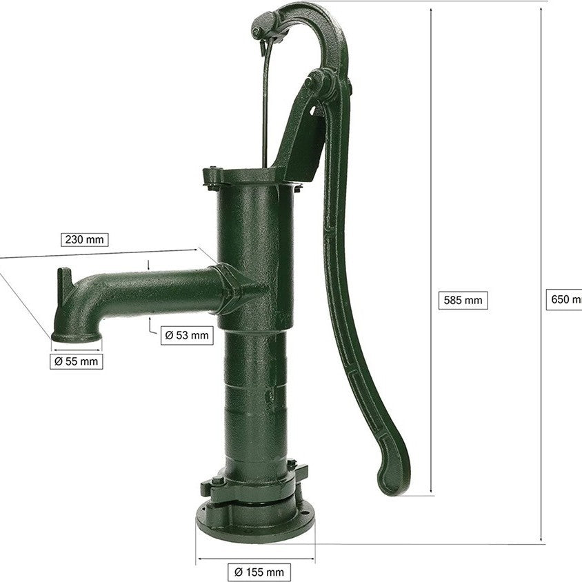 Manual water pump