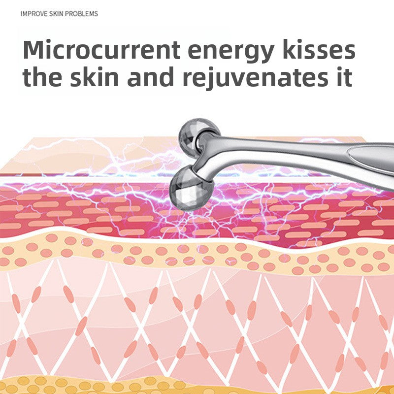 Manual Y-Shaped Facial Roller Massager