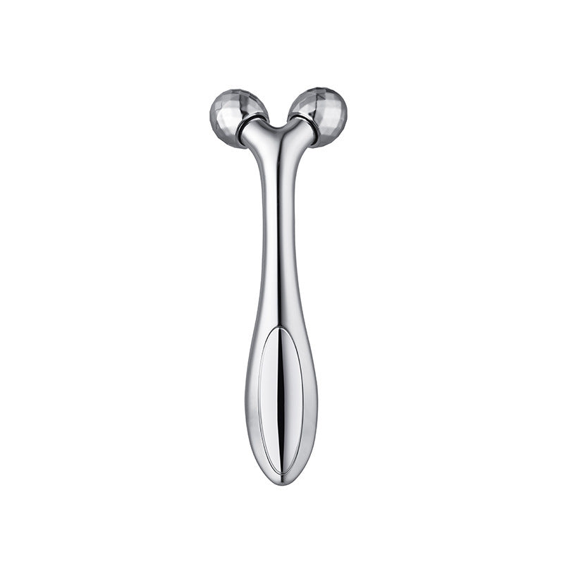 Manual Y-Shaped Facial Roller Massager