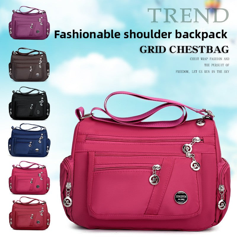 Manufacturer Wholesale Multi-compartment Shoulder Crossbody Bag
