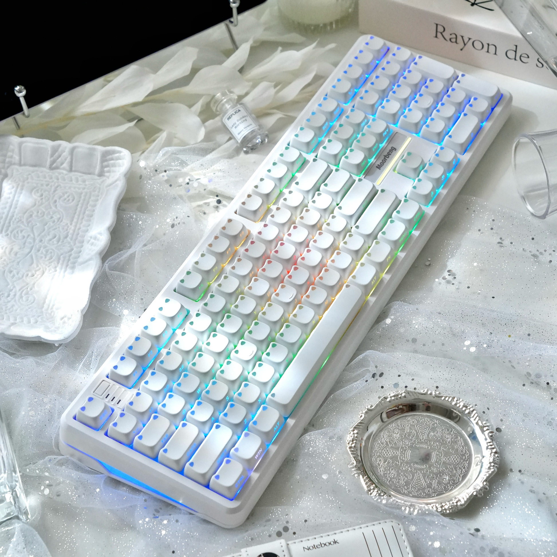 Maorbeng RS108 Triple-Mode Hot-Swappable Mechanical Keyboard