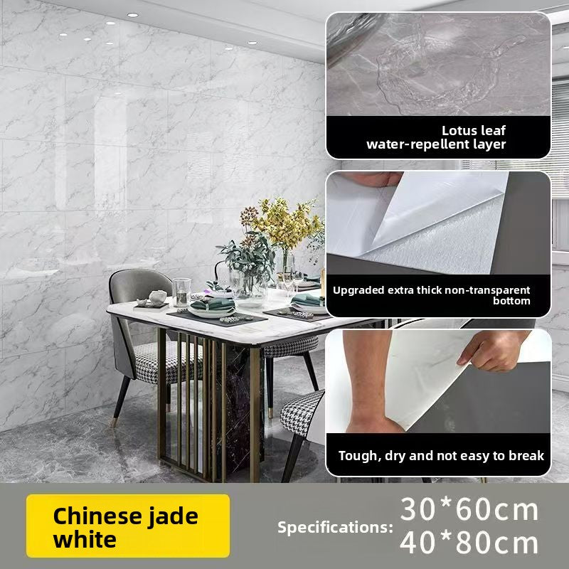 Marble aluminum-plastic panel anti-tile wall tiling