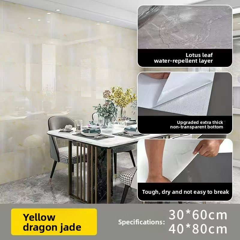 Marble aluminum-plastic panel anti-tile wall tiling