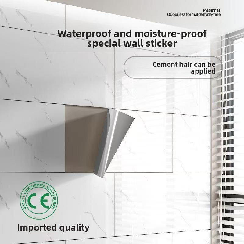 Marble aluminum-plastic panel anti-tile wall tiling