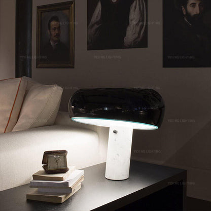 Marble atmosphere lamp