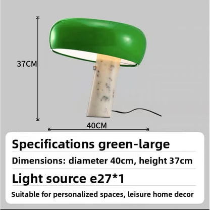 Marble atmosphere lamp