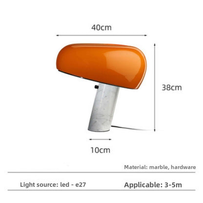 Marble atmosphere lamp