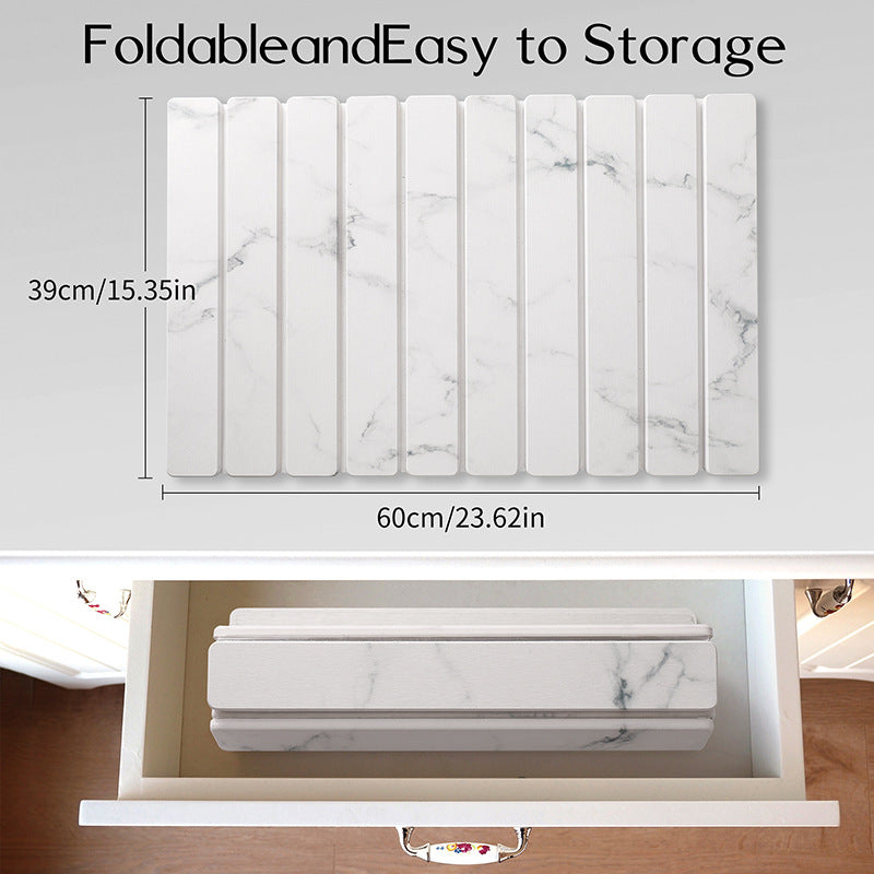 Marble folding mat
