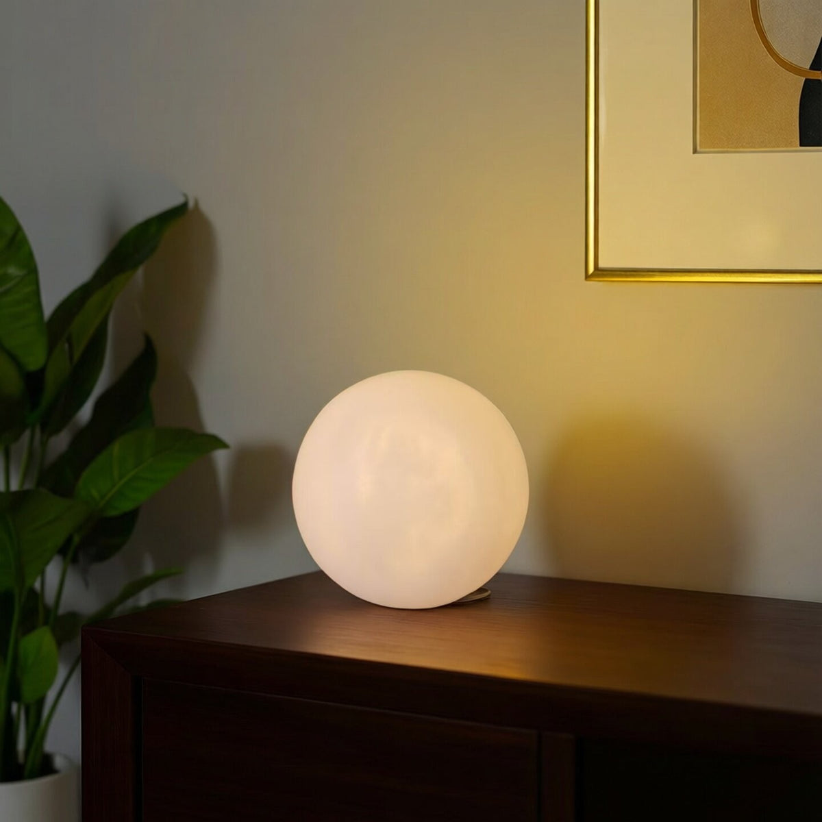 Marble night light