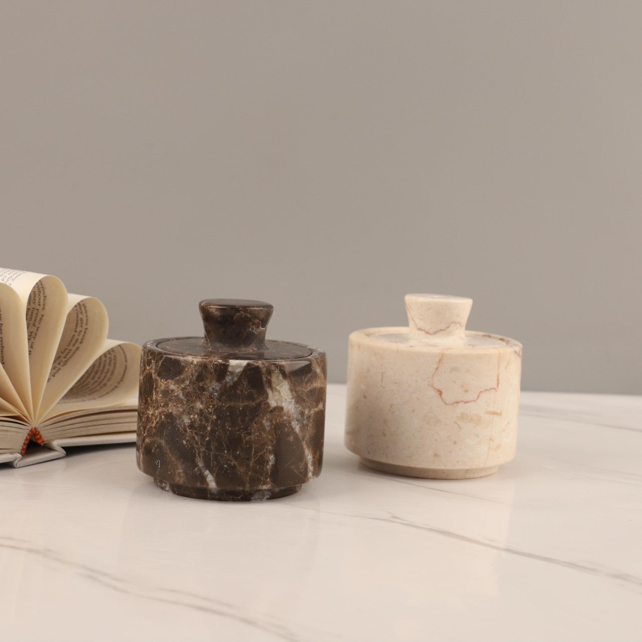 Marble Storage Jar
