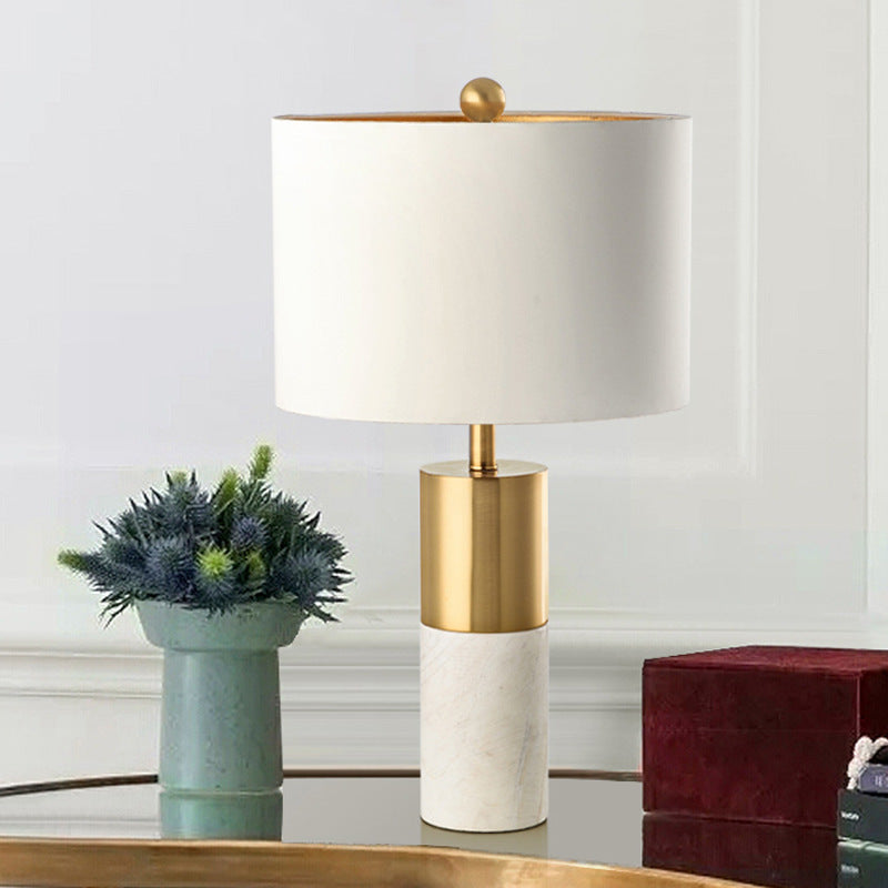 Marble table lamp