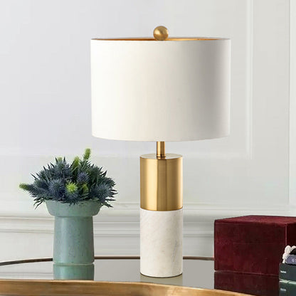 Marble table lamp