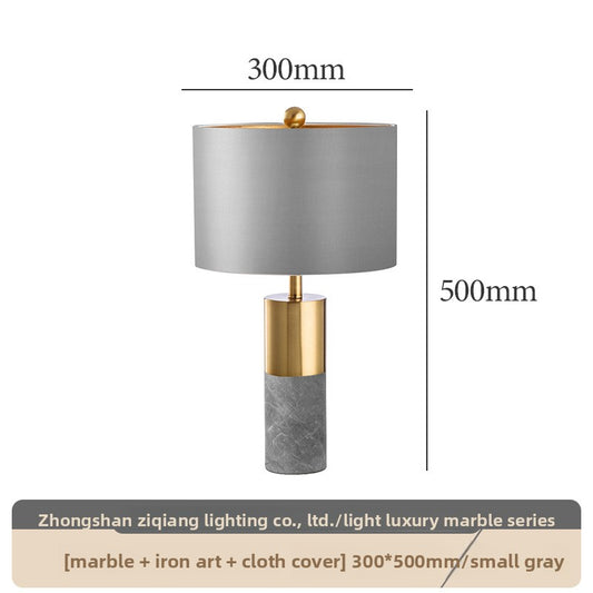 Marble table lamp