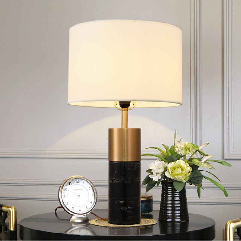 Marble table lamp
