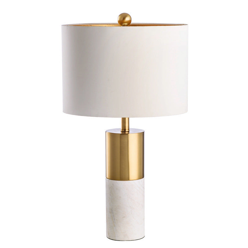 Marble table lamp