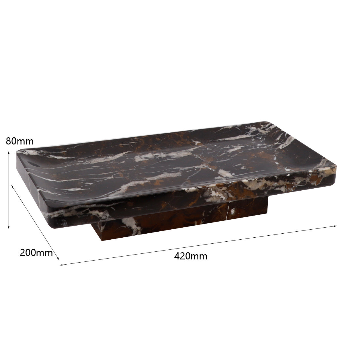 Marble tray