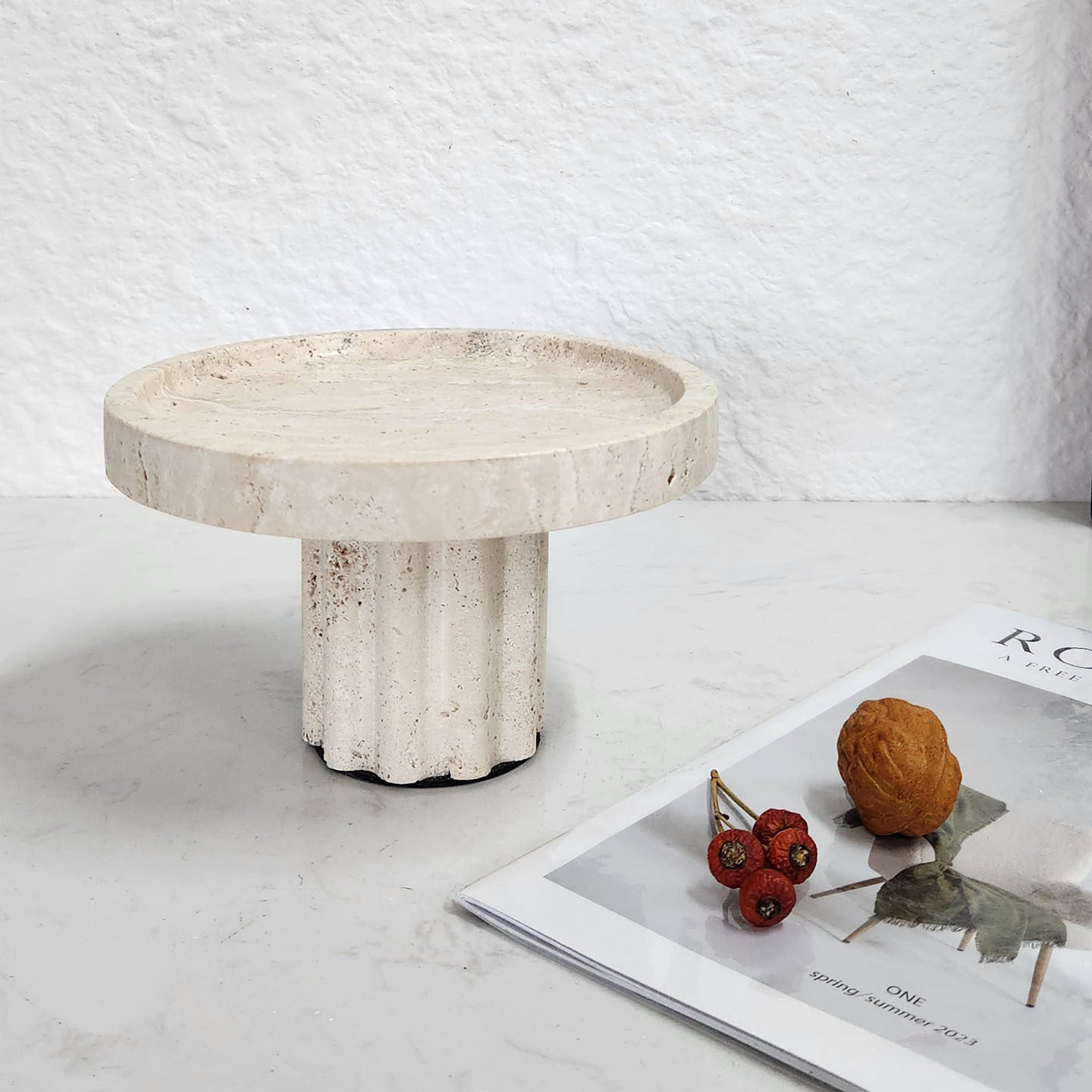 Marble tray