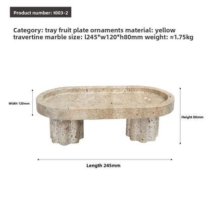 Marble tray