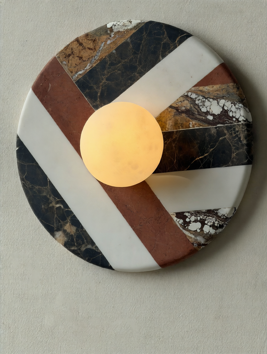 marble wall lamp
