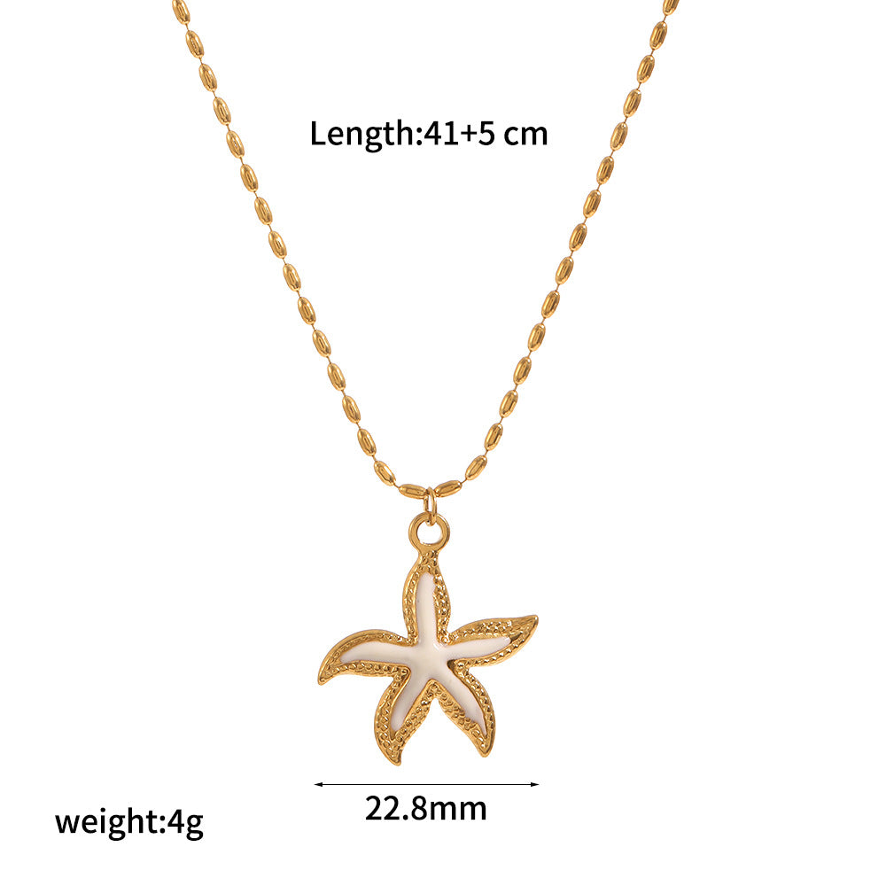 Marine Element Stainless Steel Adjustable Necklace