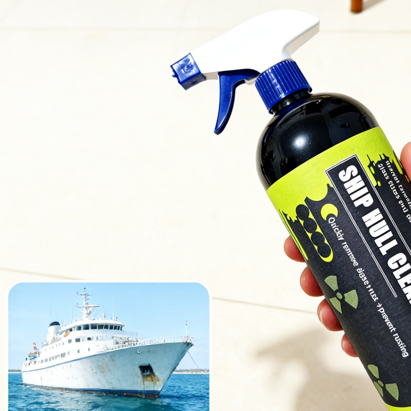 Marine Hull and Deck Cleaner Liquid