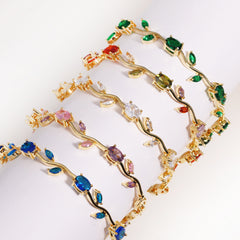 Green Zircon Gold